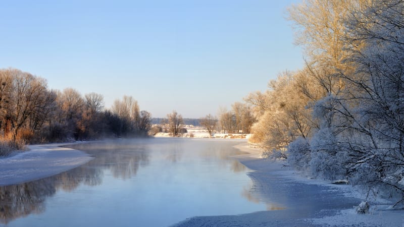 Angeln im Winter<br>