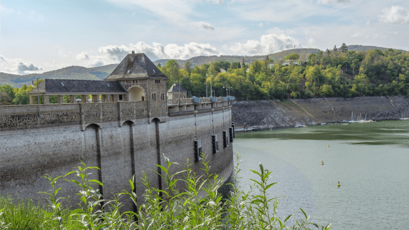 Der Edersee - Eines der beliebtesten Ziele für Angler<br>