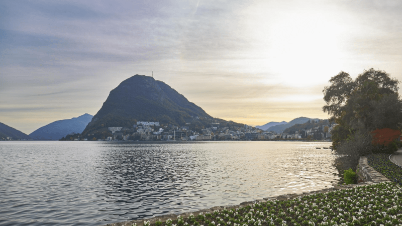 Luganerseee - Idylle pur, nicht nur für Angler<br>